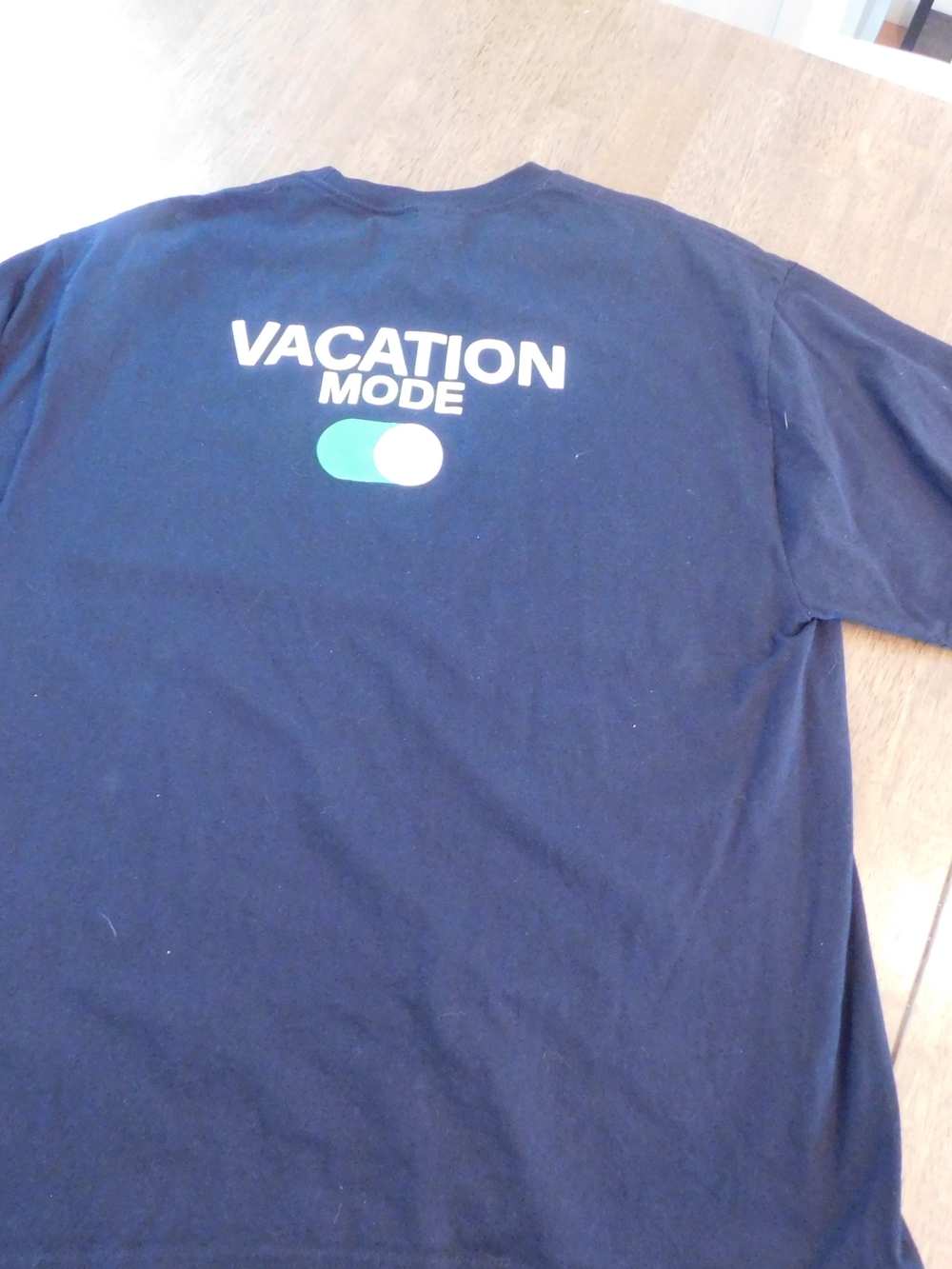 Vacation Mode Graphic Tee - Black